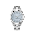 Edox Grand Ocean Date Ladies, blue dial, steel bracelet, 33mm, ref 53103-3M-BUCN