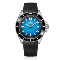 Edox Neptunian Automatic 1000M, blue dial, rubber strap, 44mm, ref 80120-3NCA-BUIDN