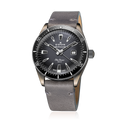 Edox SkyDiver Date Automatic Limited Edition, grey dial, leather, 42mm, ref 80126-3VIN-GDN