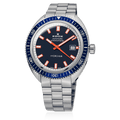 Edox Hydro-Sub Date Automatic Chronometer, blue dial, 42mm, ref 80128-3BUM-BUIO