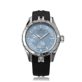 Edox Grand Ocean Power Reserve Automatic, blue dial, steel, rubber, 40mm, ref 94500-3CA-BUCR